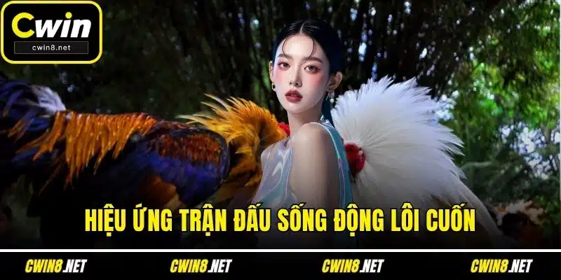 Hiệu ứng trận đấu sống động lôi cuốn