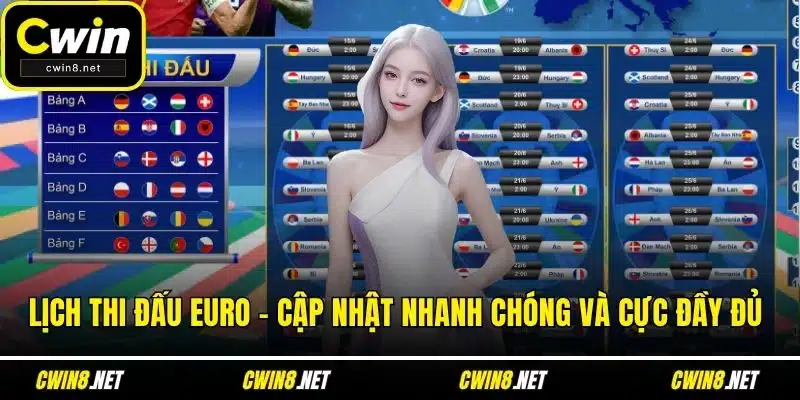 Lịch thi đấu Euro