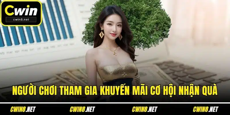 Người chơi tham gia khuyến mãi cơ hội nhận quà