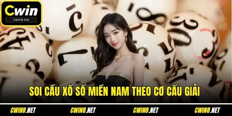 Soi cầu xổ số miền Nam theo cơ cấu giải 