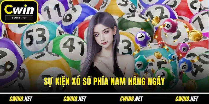 Sự kiện xổ số phía Nam hàng ngày